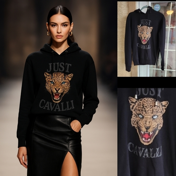 CAVALLI CLASS Hooded‎ sweatshirt